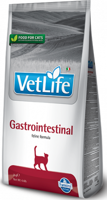 Farmina Vet Life Gastrointestinal корм для кошек при заболеваниях жкт